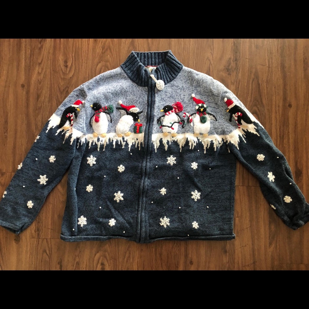 5/$50 Vintage Christmas sweater L